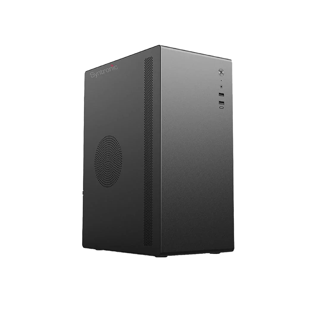Syntronic Desktop Pc (Core i3 6th gen, HDMI,  WiFi & Bluetooth, Win 11 Pro & MS Office 2019, Metal Body Type C), 2 Yr Warranty